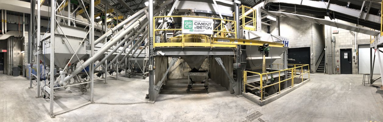 La centrale à béton