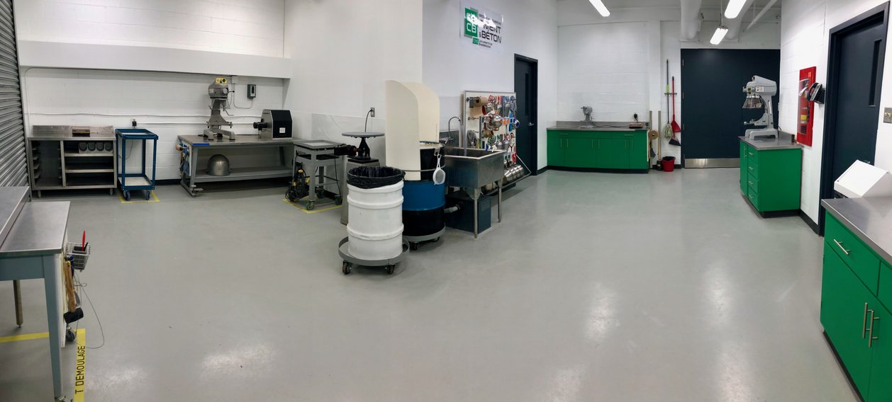 La laboratoire pour mortiers